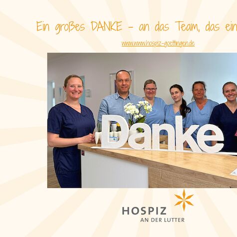 Dank an Dr. Manuela Seguin und das Team der Zahnarztpraxis am Groner Tor